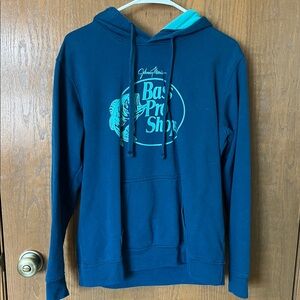 Bass Pro Shops Teal Graphic Hoodie
